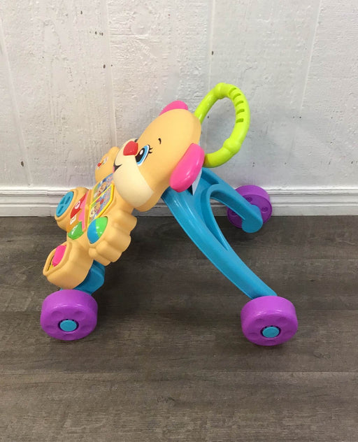 secondhand Fisher Price Laugh & Learn Smart Stages Learn With Puppy Walker