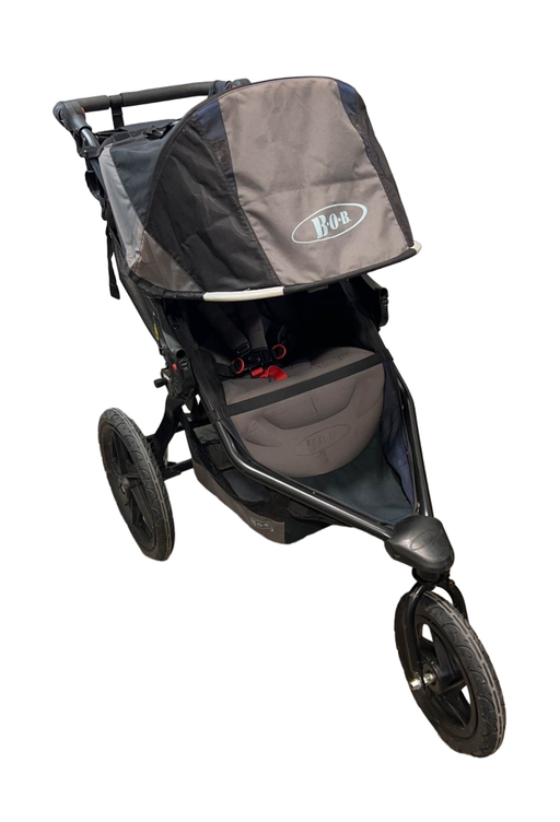 used BOB Revolution Flex Single Jogging Stroller, 2015, Graphite Black