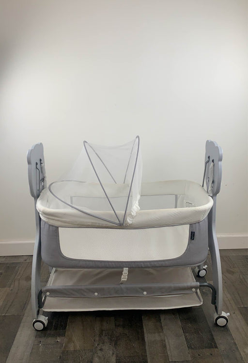 used Dream On Me Cub Portable Bassinet Rocking Cradle, Grey