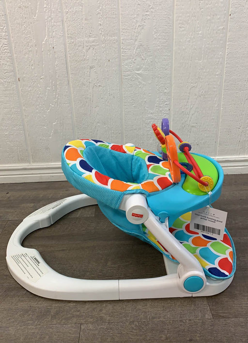 secondhand Fisher Price Premium Sit-Me-Up Floor Seat with Toy Tray