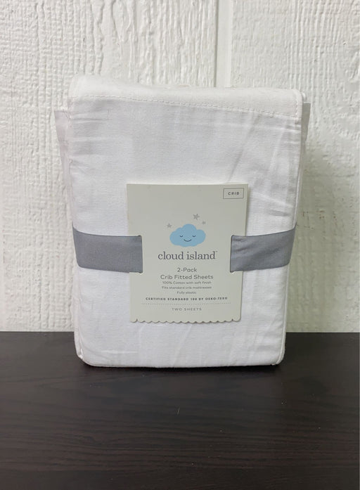 secondhand Cloud Island Set Of 2 Fitted Crib Sheets