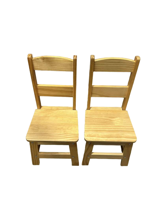 used Melissa & Doug Wooden Table & Chairs