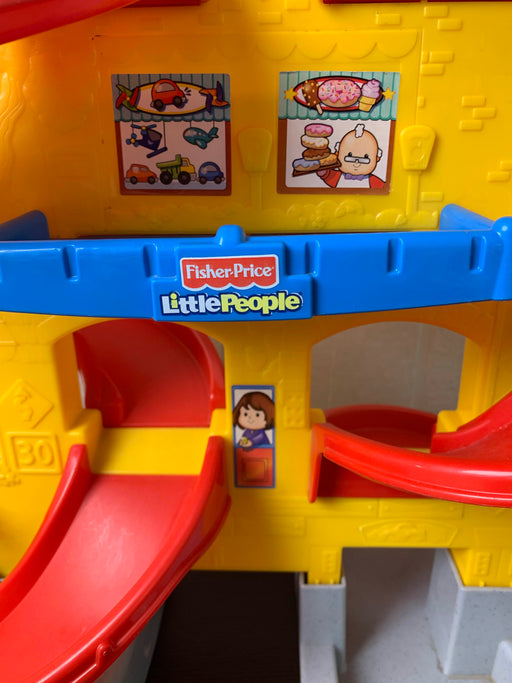 secondhand Fisher Price Little People Wheelies Stand n Play Raceway