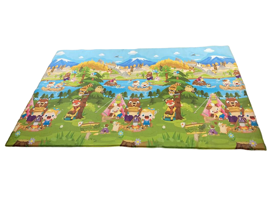 Shop Baby Care Large Baby Play Mat, Let's Go Camping at GoodBuy Gear