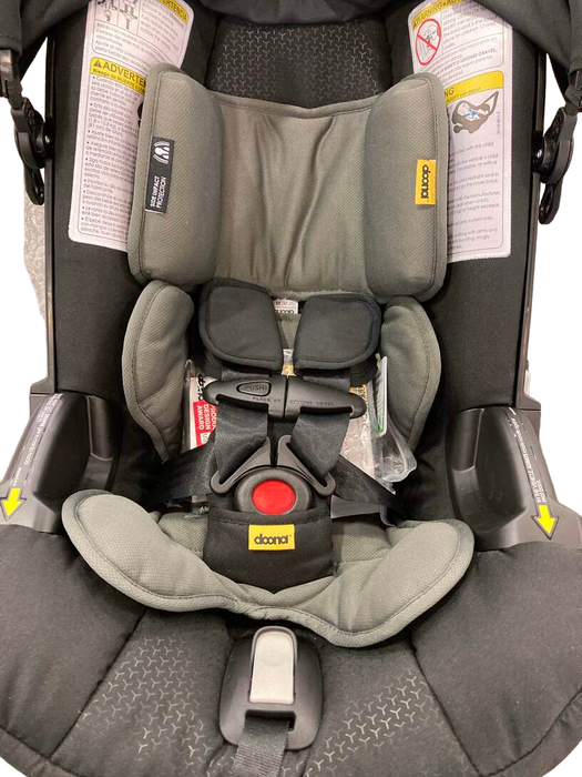 Doona Infant Car Seat & Stroller Combo, 2022, Nitro Black