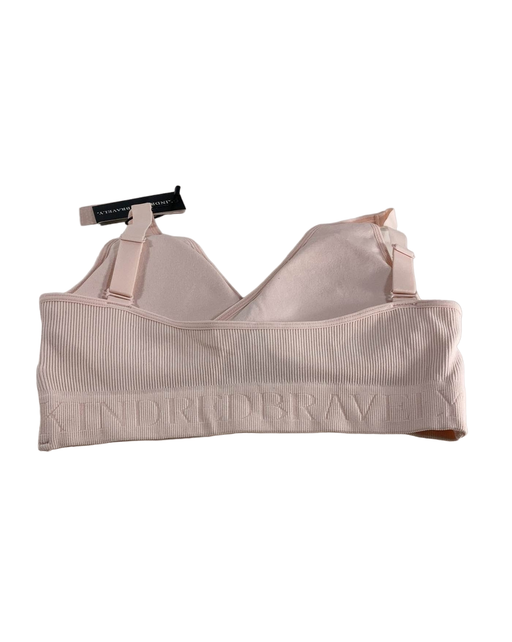 secondhand Kindred Bravely Sublime Adjustable Crossover Nursing & Lounge Bra, Medium, Soft Pink