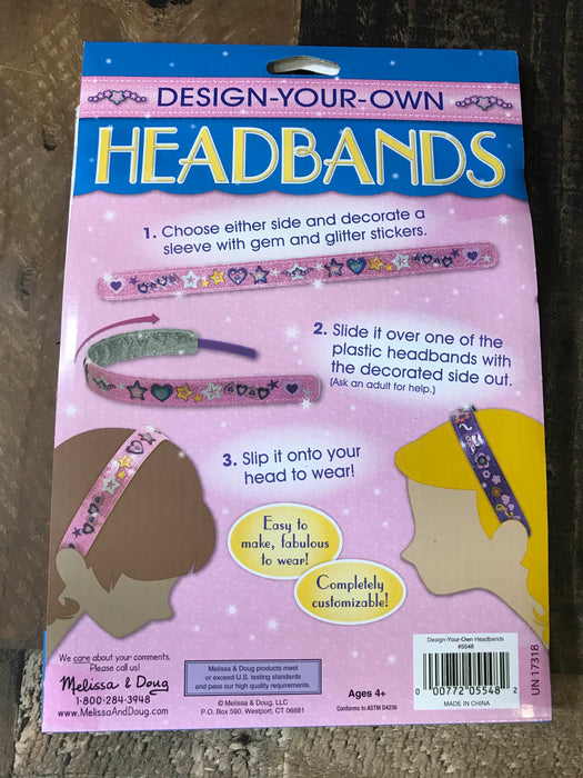 Melissa & Doug Design-Your-Own Headbands