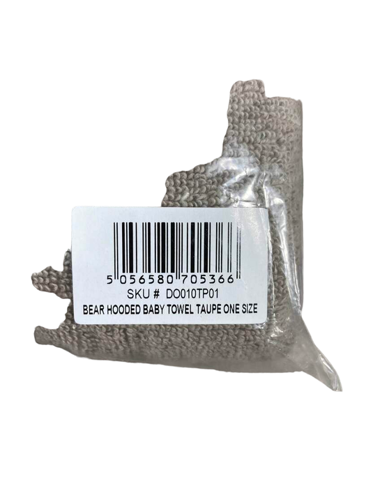 Shop MORI Hooded Towel, Taupe Bear at GoodBuy Gear