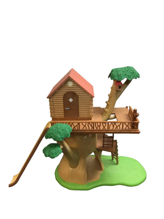 secondhand Calico Critters Adventure Treehouse