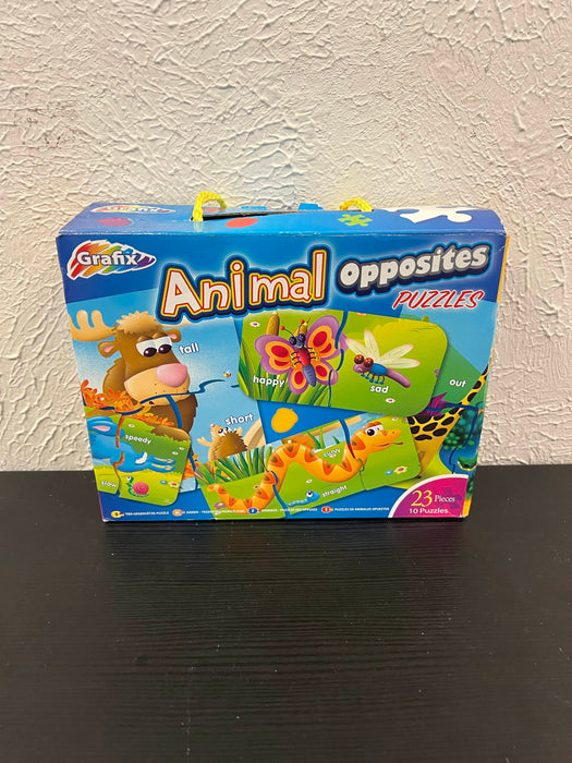 used Grafix Animal Opposites Puzzles