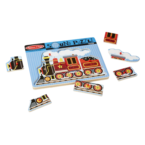 Shop Melissa & Doug Sound Puzzle, Train at GoodBuy Gear