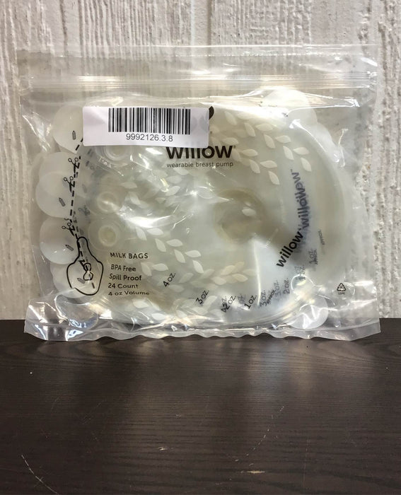 used Willow Spill-Proof Breast Milk Bags 24-Count