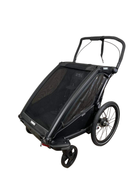 secondhand Thule Chariot Sport 2 Bike Trailer, Black, Midnight Black