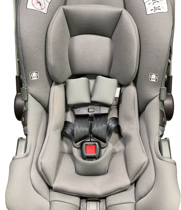 Nuna PIPA rx Infant Car Seat with RELX Base, 2022, Granite