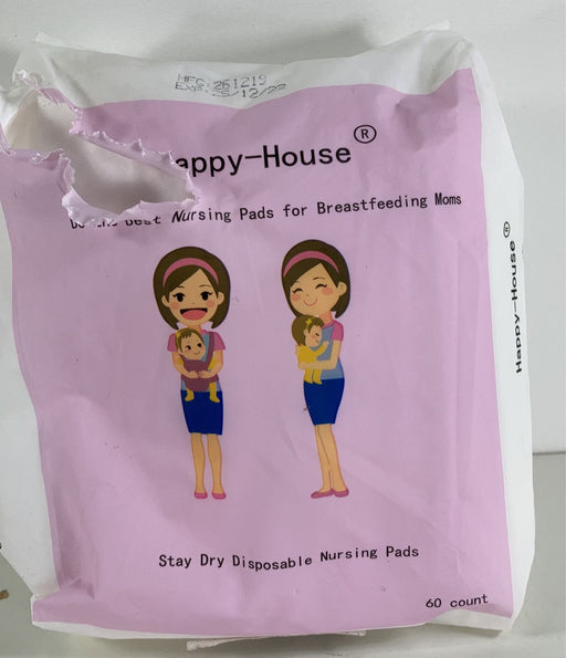 used Happy House Disposable Nursing Pads