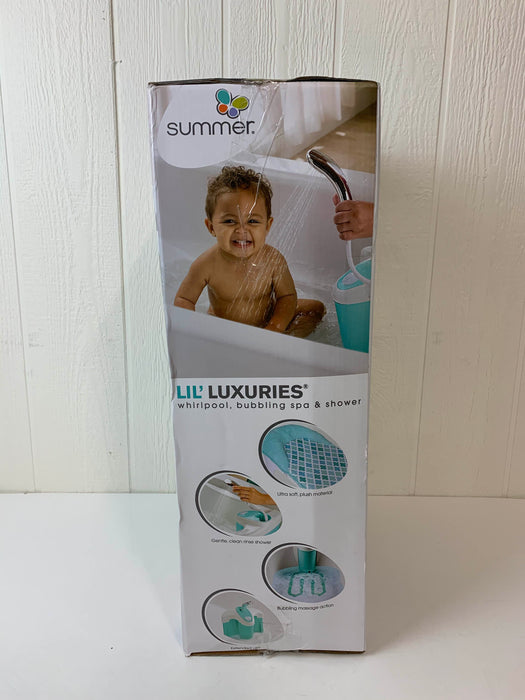 secondhand Summer Infant Lil Luxuries Whirlpool Bubbling Spa & Shower