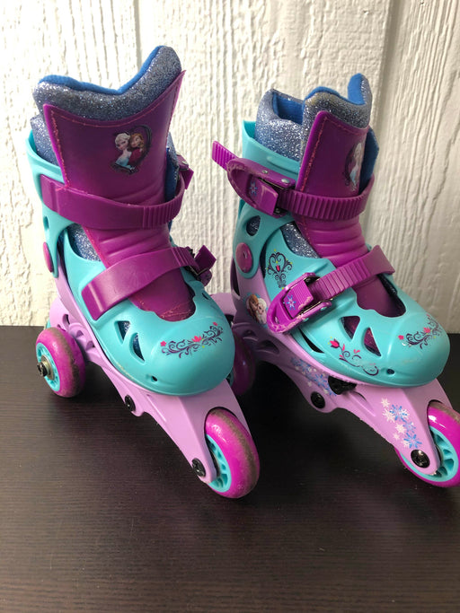 used Bravo Sports Adjustable Roller Skates, (Blue Frozen)