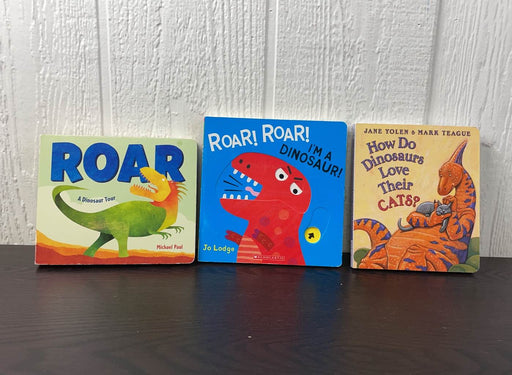 used BUNDLE Board Books, - Dinosaurs