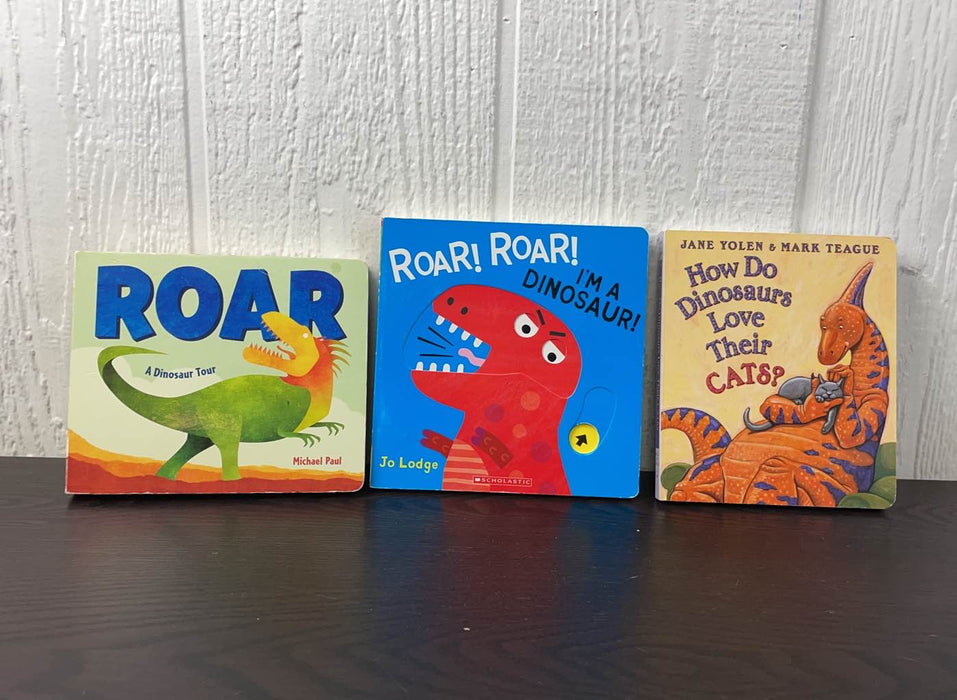 used BUNDLE Board Books, - Dinosaurs