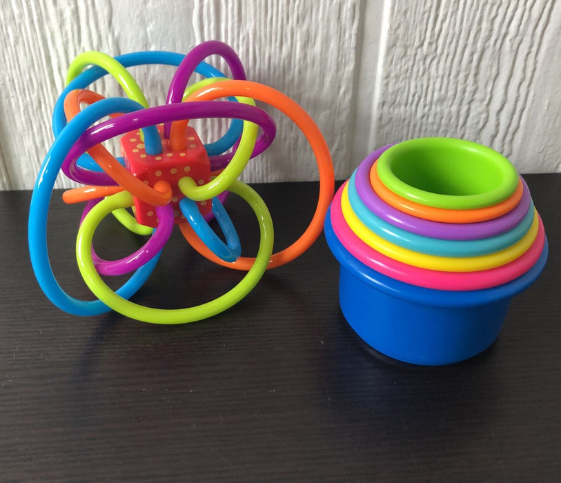 used BUNDLE Grasping Toys