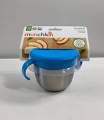 used Munchkin Stainless Steel Snack Catcher