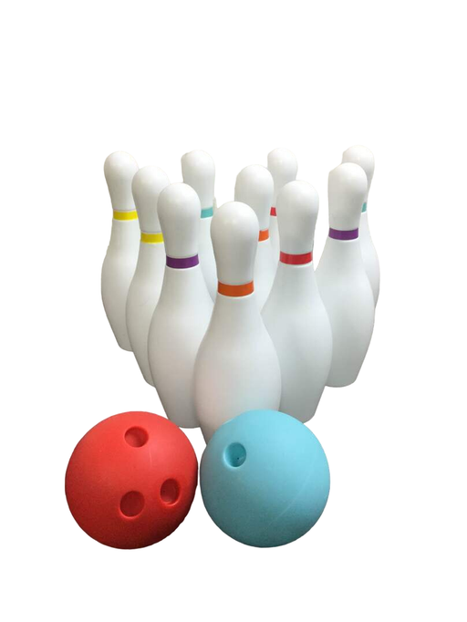 secondhand Chuckle And Roar 10 Pin Kids Bowling Set