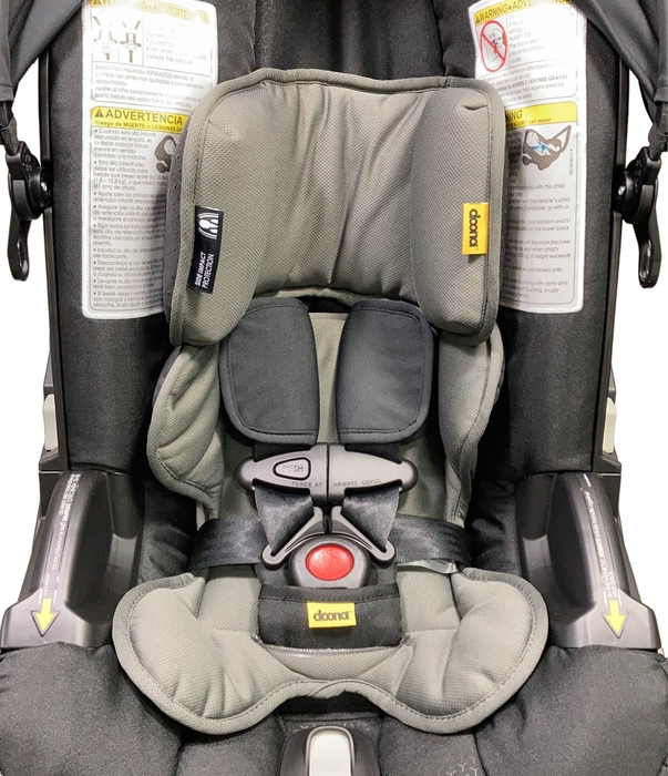 Doona Infant Car Seat & Stroller Combo, 2023, Nitro Black