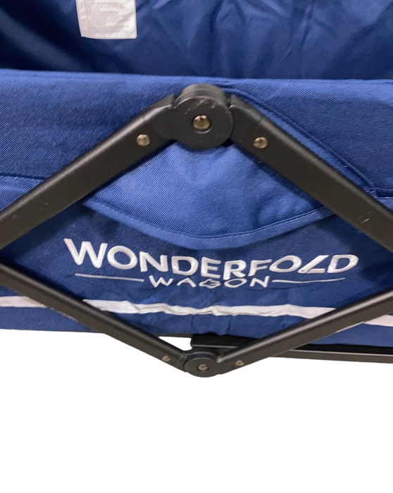 secondhand Wonderfold X2 Push + Pull Double Stroller Wagon, 2022, Navy