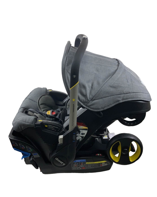 secondhand Doona Infant Car Seat & Stroller Combo, Storm Grey, 2023