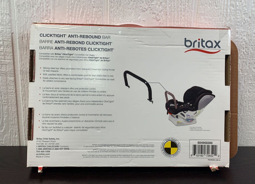 secondhand Britax ClickTight Anti-Bound Bar