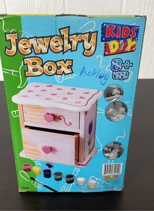 secondhand Maxim Enterprises Kids DIY Build & Paint Jewelry Box