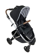 used Mockingbird Single Stroller, 2023, Black, Windowpane, Silver With Penny Leather