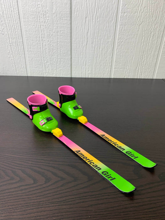 used American Girl Skis For 18” Doll