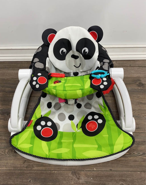 used Fisher Price Premium Sit-Me-Up Floor Seat with Toy Tray