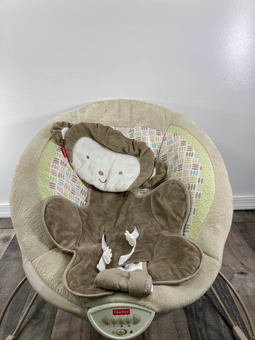 secondhand Fisher Price Deluxe Bouncer, Safari Dreams