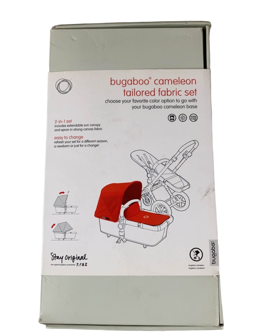 bugaboo cameleon canvas tailored fabric set Bugaboo Cameleon Tailored Fabric Set