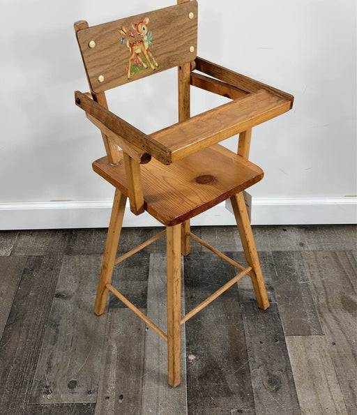 secondhand Doll High Chair