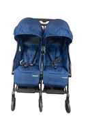 secondhand Mompush Lithe Double Stroller, Navy, 2022