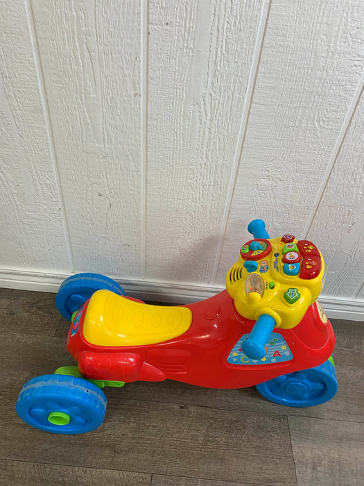 secondhand VTech 2-in-1 Learn And Zoom Motorbike