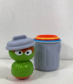 secondhand Bright Starts Oscar The Grouch’s Stacking Cans