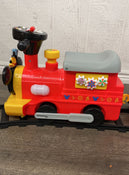 secondhand Disney Mickey Mouse 6-Volt Powered Train with Tracks and Caboose