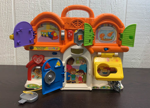 secondhand VTech Latches & Doors Busy Board
