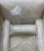 used Nursery Works Sleepytime Rocker, Taupe Leather-HIDDEN NEED PICTURES