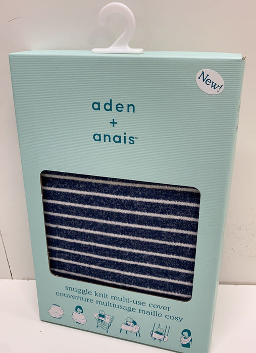 used Aden + Anais Multi Use Cover, Navy Stripe