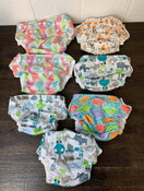 used BUNDLE FuzziBunz Diapers