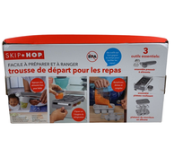 used Skip Hop Easy Prep & Store Mealtime Starter Kit