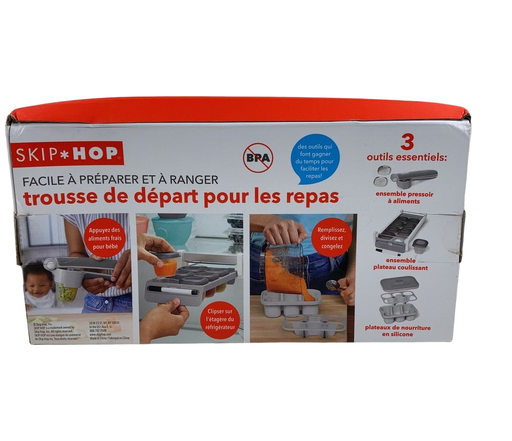 used Skip Hop Easy Prep & Store Mealtime Starter Kit