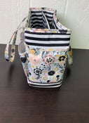 secondhand Martha Stewart Floral & Striped Planner Tote Bag