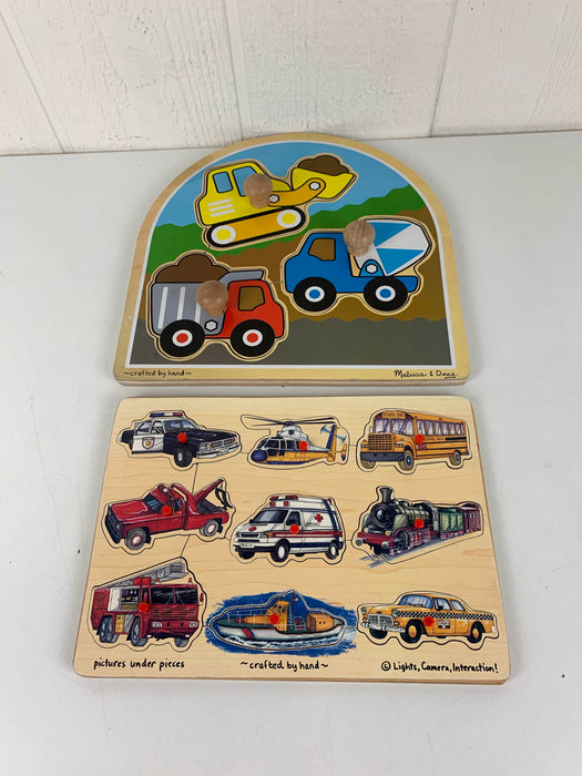 used Melissa & Doug Puzzle Bundle