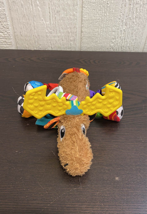 used Lamaze Moose Clip on Toy, Mortimer